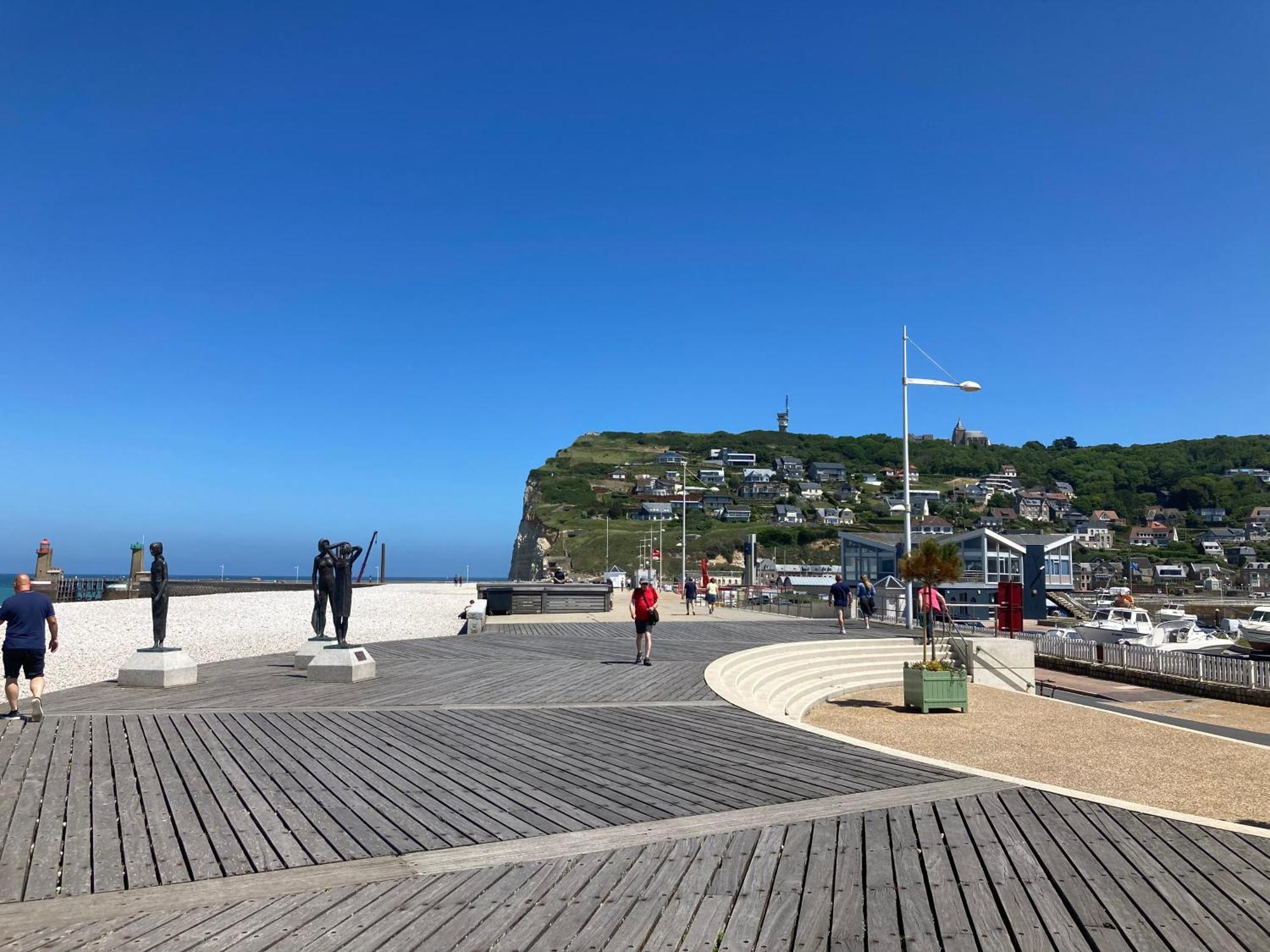 Charmant Studio Avec Vue Sur Le Port Et Falaises Fécamp Exterior foto